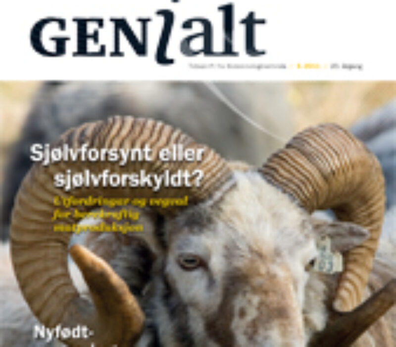 Nytt nummer av GENialt (nr. 3/2011)