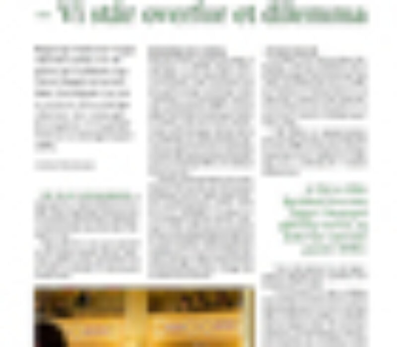 Utenriksministeren: – Vi står overfor et dilemma